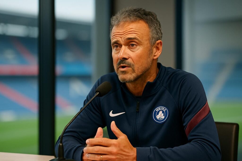 luis enrique revient sur la rivalité historique entre le psg et l’om en ligue 1, analysant les enjeux et l'impact de ce duel passionné.